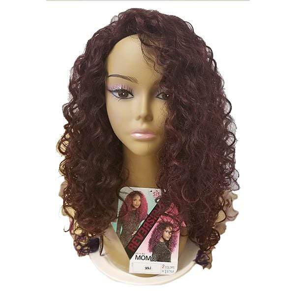 Zury Sis Synthetic Hair Dual Color Reversible Half Wig - CF-H RV MOMO - Image 28