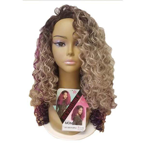 Zury Sis Synthetic Hair Dual Color Reversible Half Wig - CF-H RV MOMO - Image 29
