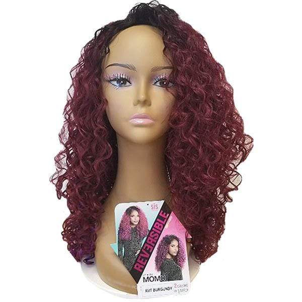 Zury Sis Synthetic Hair Dual Color Reversible Half Wig - CF-H RV MOMO - Image 3