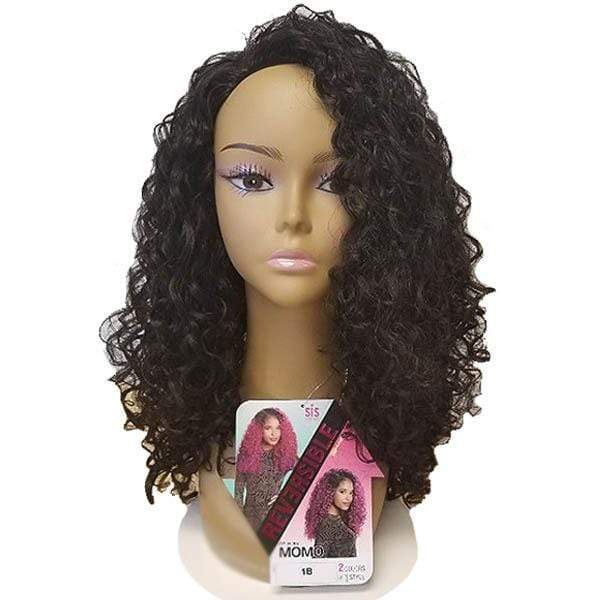 Zury Sis Synthetic Hair Dual Color Reversible Half Wig - CF-H RV MOMO - Image 4