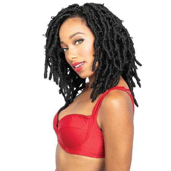 Zury Sis Distressed Crochet Braid - BUTTERFLY LOC 2X 10" - Image 2