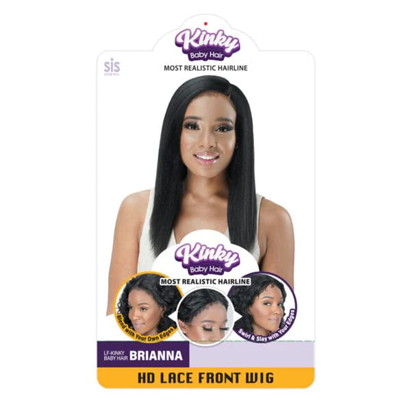 Zury Kinky Baby Hair Most Realistic Lace Front Wig - LF KINKY BABY BRIANNA - Image 3