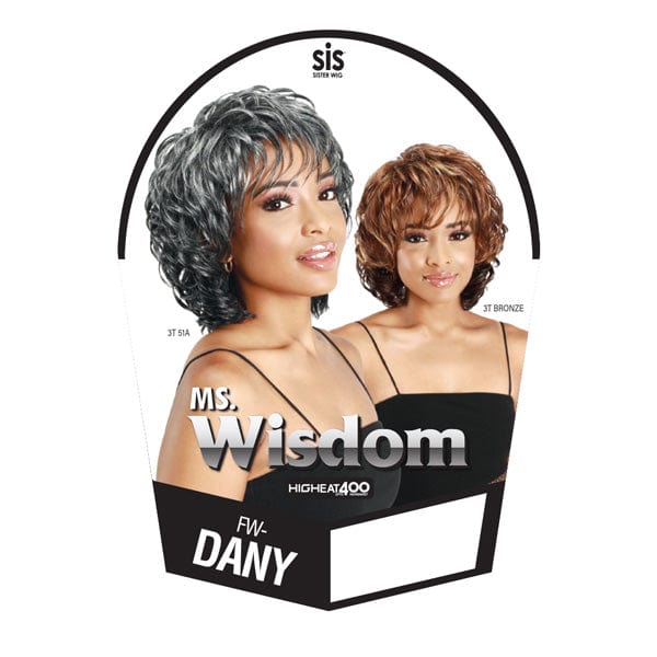 Zury Sis Ms. Wisdom Synthetic Full Wig - FW DANY - Image 4