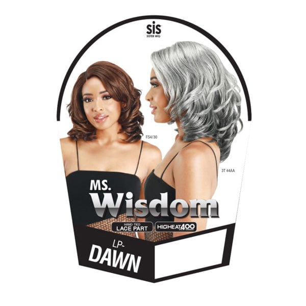 Zury Sis Ms. Wisdom Synthetic HD Lace Part Wig - LP DAWN - Image 3
