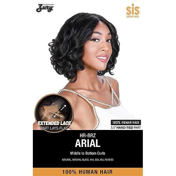 Zury Sis 100% Brazilian Remy Human Hair Lace Part Wig - HR BRZ ARIAL - Image 3
