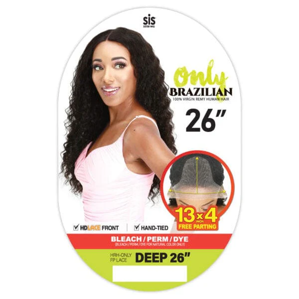 Zury Sis 100% Human Hair HD Lace Frontal Wig - HRH-ONLY FP LACE DEEP 26″ - Image 3