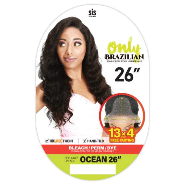 Zury Sis 100% Human Hair HD Lace Frontal Wig - HRH-ONLY FP LACE OCEAN 26″ - Image 3