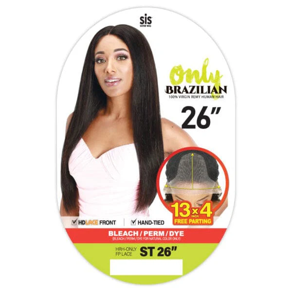Zury Sis 100% Human Hair HD Lace Frontal Wig - HRH-ONLY FP LACE ST 26″ - Image 3
