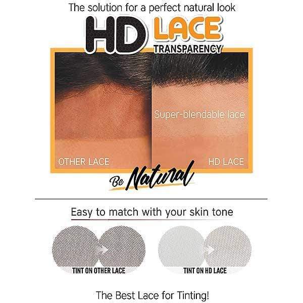 Zury Sis Synthetic Hair HD Lace Frontal Wig - BYD FRONTAL LACE H HARDY - Image 4