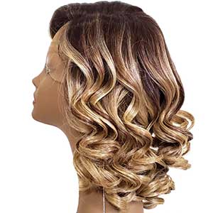 Zury Sis Beyond Synthetic Hair RHD Lace Front Wig - BYD RHD LACE LAVY - Image 11