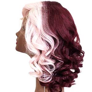 Zury Sis Beyond Synthetic Hair RHD Lace Front Wig - BYD RHD LACE LAVY - Image 8