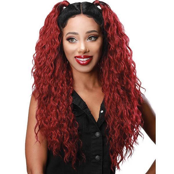 Zury Sis Beyond Synthetic Hair Twin Part Lace Front Wig - BYD TP LACE H BLESS - Clearance - Image 2