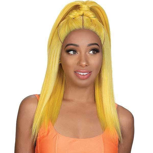 Zury Sis Beyond Synthetic Hair Twin Part Lace Front Wig - BYD TP LACE H BUZZ - Image 4