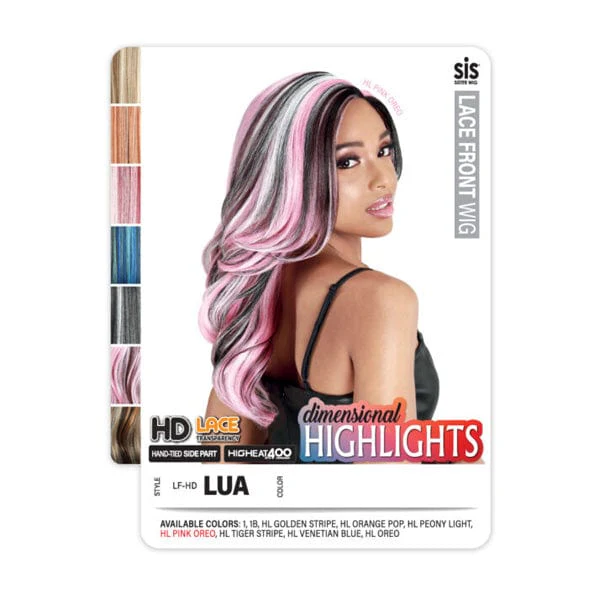 Zury Sis Dimensional Highlights Synthetic HD Lace Front Wig - LF HD LUA - Unbeatable - Image 3