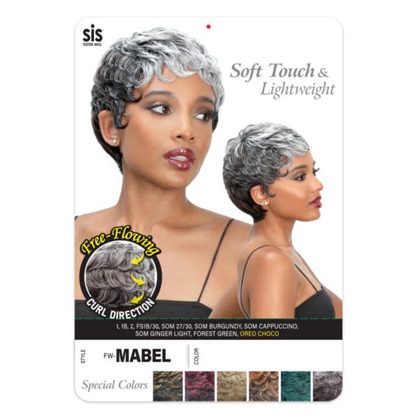 Zury Sis Free-flowing Curl Direction Synthetic Hair Wig - FW MABEL - Image 4