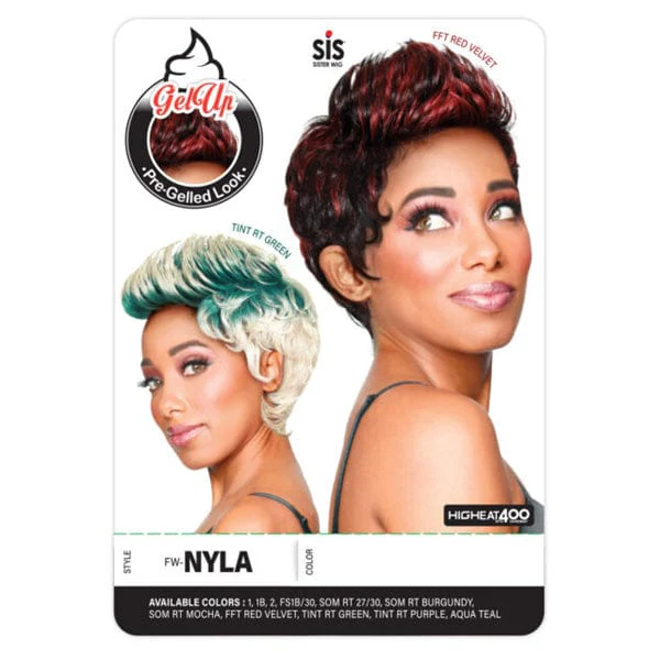 Zury Sis Gel up Synthetic Hair Wig - FW NYLA - Image 3