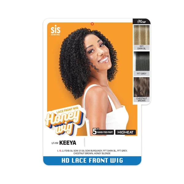 Zury Sis Honey Wig Synthetic HD Lace Front Wig - LF HW KEEYA - Image 3