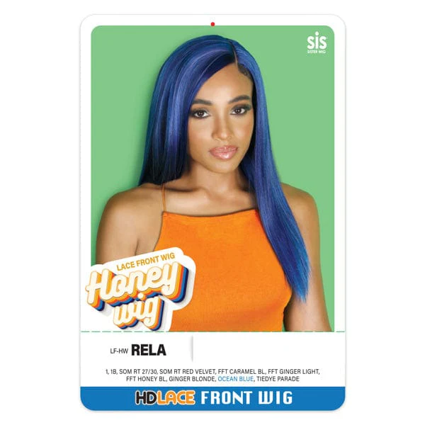 Zury Sis Honey Wig Synthetic HD Lace Front Wig - LF HW RELA - Image 3