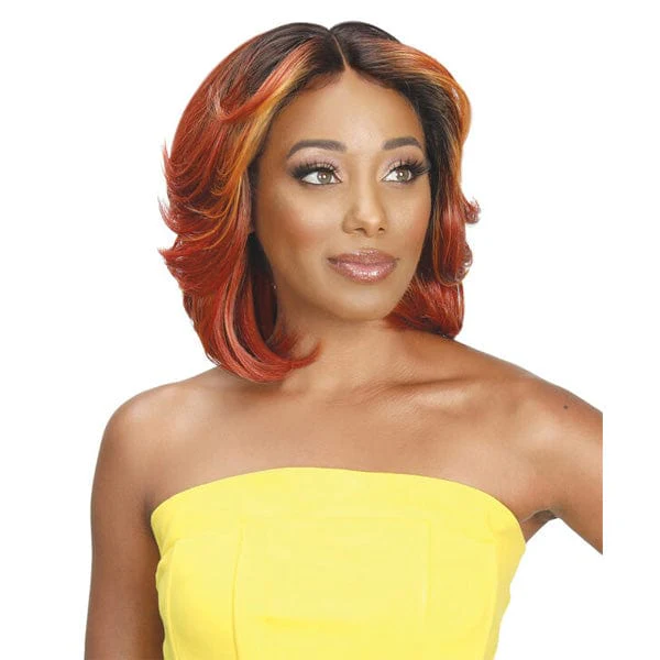 Zury Sis Honey Wig Synthetic HD Lace Front Wig - LF HW SHAEE - Image 2