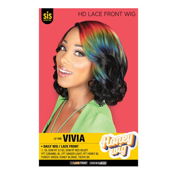 Zury Sis Honey Wig Synthetic HD Lace Front Wig - LF HW VIVIA - Image 2