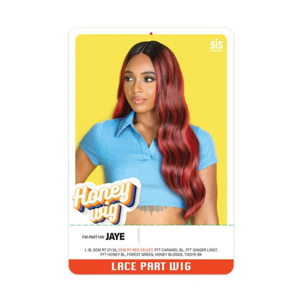 Zury Sis Honey Wig Synthetic HD Lace Part Wig - FW PART HW JAYE - Image 3