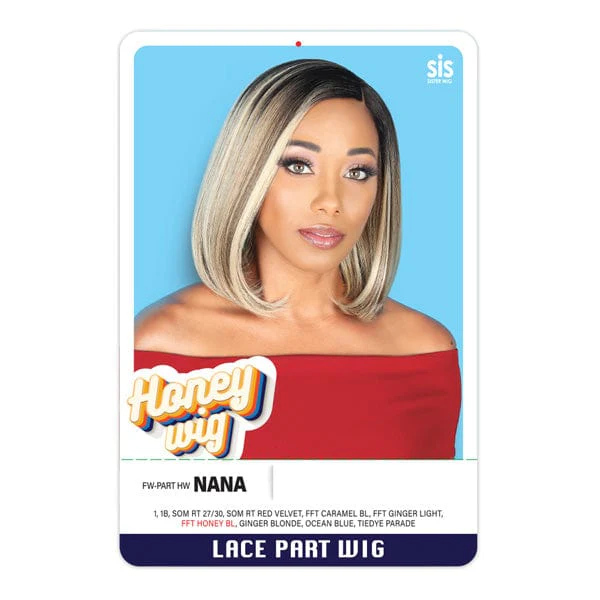 Zury Sis Honey Wig Synthetic HD Lace Part Wig - FW PART HW NANA - Unbeatable - Image 3