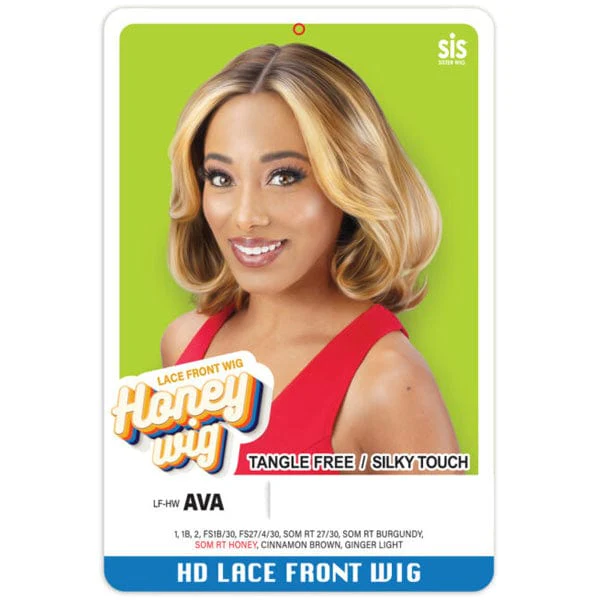 Zury Sis Honey Wig Synthetic HD Lace Part Wig - LF HW AVA - Image 3