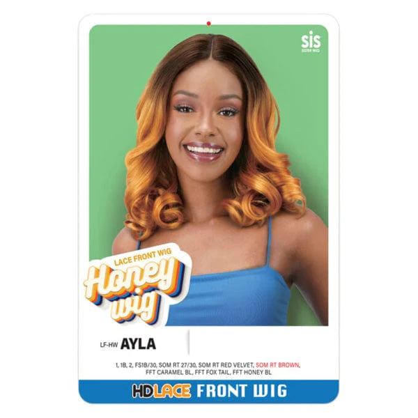 Zury Sis Honey Wig Synthetic HD Lace Part Wig - LF HW AYLA - Image 3