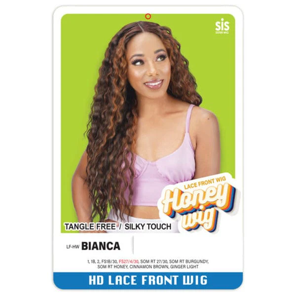 Zury Sis Honey Wig Synthetic HD Lace Part Wig - LF HW BIANCA - Image 3
