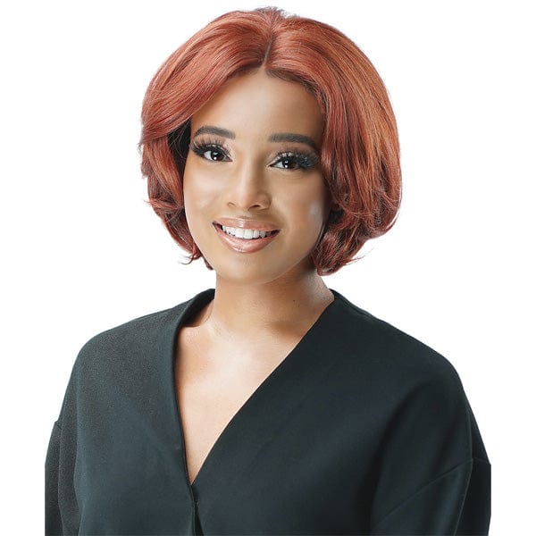 Zury Sis Human Hair Blend Natural Mix Hand-Tied Lace Front Wig - PM LF MARTHA - Image 3