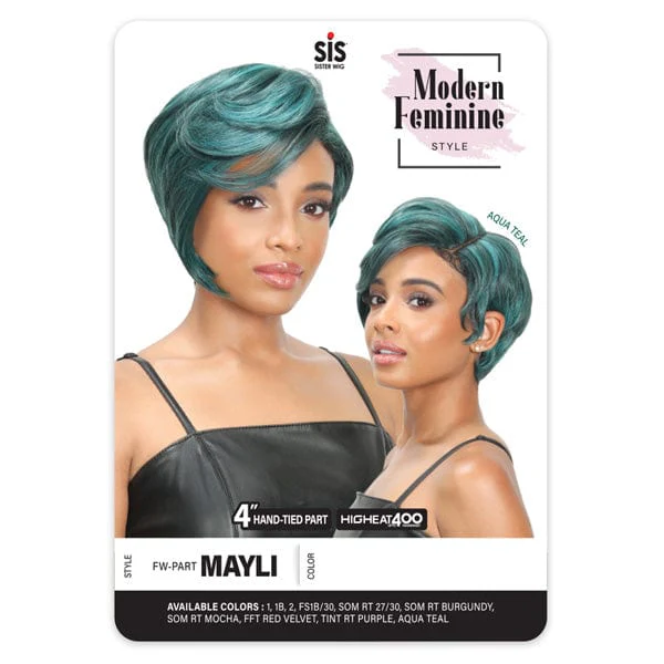 Zury Sis Modern Feminine Style Synthetic Hair Wig - FW PART MAYLI - Image 4