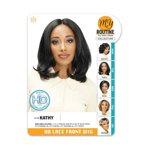 Zury Sis My Routine Synthetic HD Lace Front Wig - LF HD KATHY - Image 3