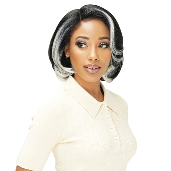 Zury Sis My Routine Synthetic HD Lace Front Wig - LF HD SAGE - Image 3