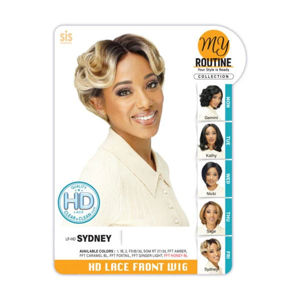 Zury Sis My Routine Synthetic HD Lace Front Wig - LF HD SYDNEY - Image 4