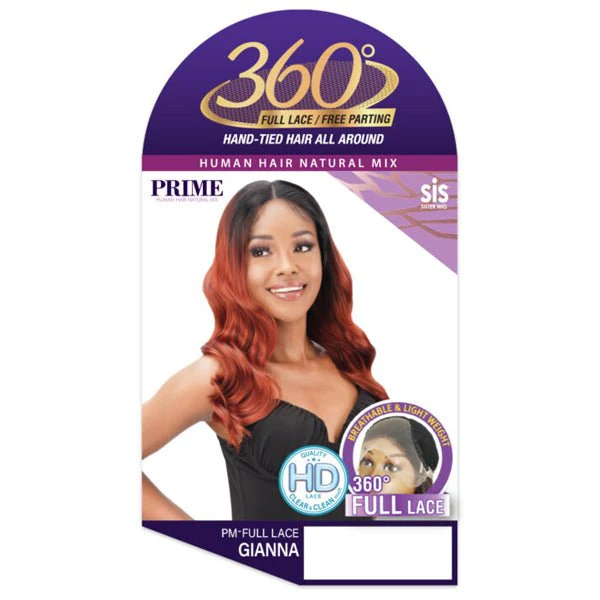 Zury Sis Prime Human Hair Blend Lace Front Wig - PM FULL LACE GIANNA - Image 4