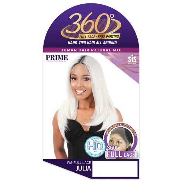 Zury Sis Prime Human Hair Blend Lace Front Wig - PM FULL LACE JULIA - Image 3