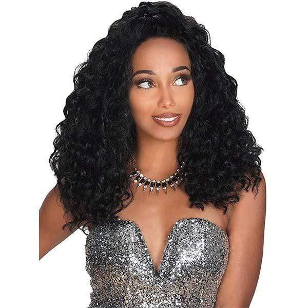 Zury Sis Prime Human Hair Natural Mix 13x4 Hand-Tied Lace Front Wig - PM LFP LACE WILLA - Clearance - Image 2