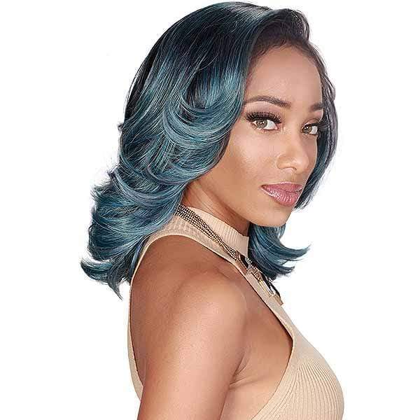 Zury Sis Royal Synthetic Pre Tweezed Swiss Lace Front Wig - SW LACE H MARA - Image 2