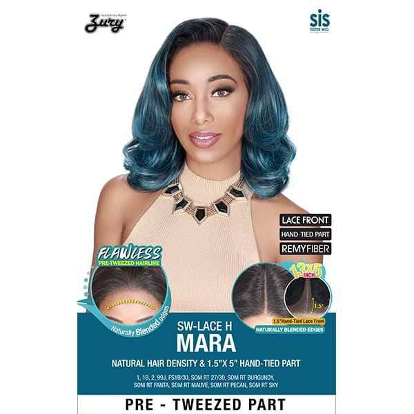 Zury Sis Royal Synthetic Pre Tweezed Swiss Lace Front Wig - SW LACE H MARA - Image 3
