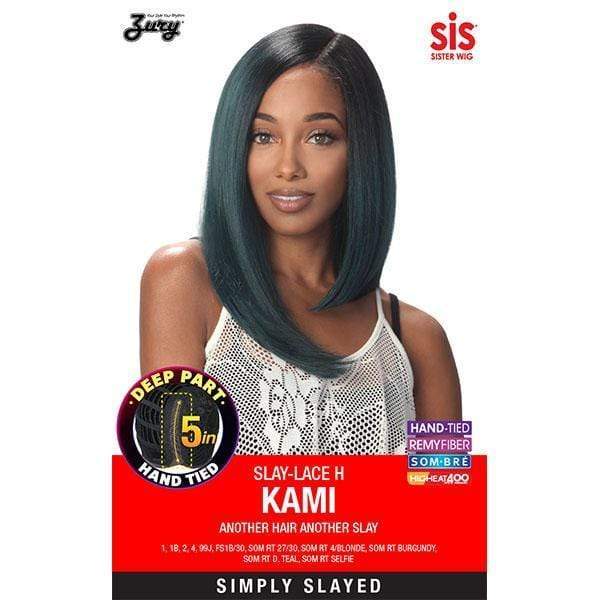 Zury Sis Slay Synthetic Hair Lace Front Wig - SLAY LACE H KAMI - Unbeatable - Image 4