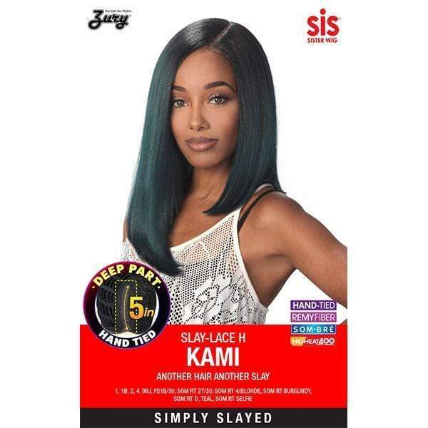 Zury Sis Slay Synthetic Hair Lace Front Wig - SLAY LACE H KAMI - Unbeatable - Image 5