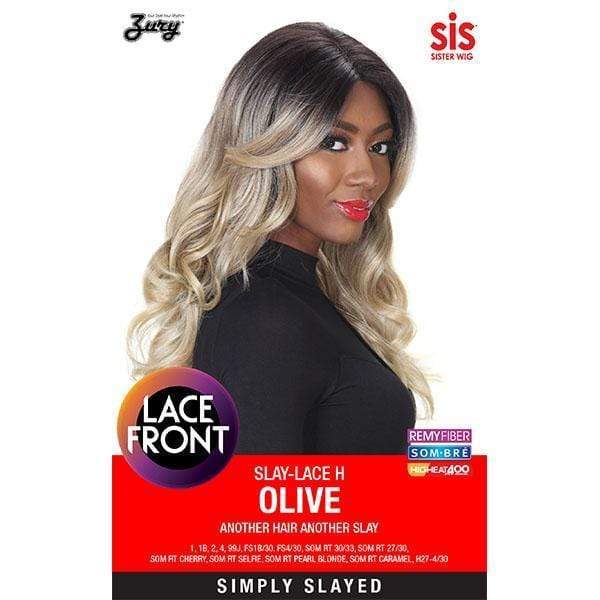 Zury Sis Slay Synthetic Hair Lace Front Wig - SLAY LACE H OLIVE - Unbeatable - Image 5