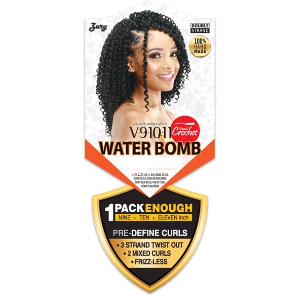 Zury Sis Synthetic Crochet Braid - V11 WATER BOMB - Image 4