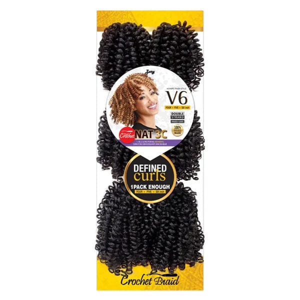 Zury Sis Synthetic Crochet Braid - V6 NAT 3C - Image 5