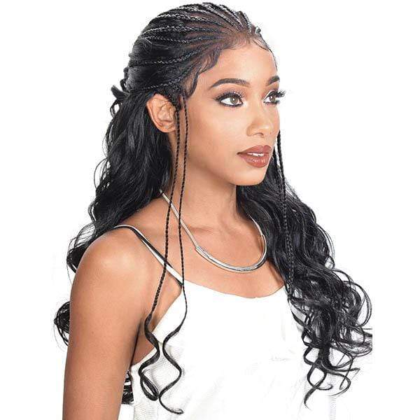 Zury Sis Synthetic Diva Lace Front Wig - DIVA-LACE H FULANI 101 - Clearance - Image 2