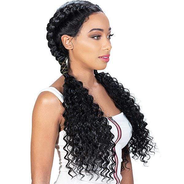 Zury Sis Synthetic Double Dutch 360 Lace Wig - 360 DD LACE H RIMI - Unbeatable - Image 4