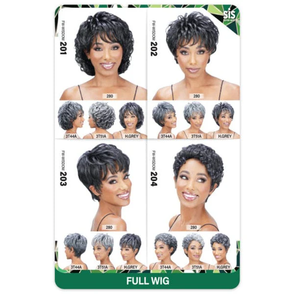 Zury Sis Synthetic Fiber Full Wig - FW WISDOM 202 - Image 6