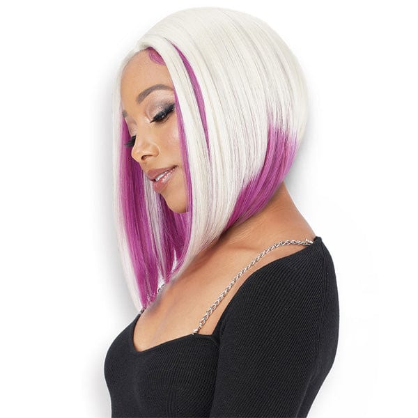 Zury Sis Synthetic Hair Angel Bob Style HD Lace Front Wig - NEELA - Image 2