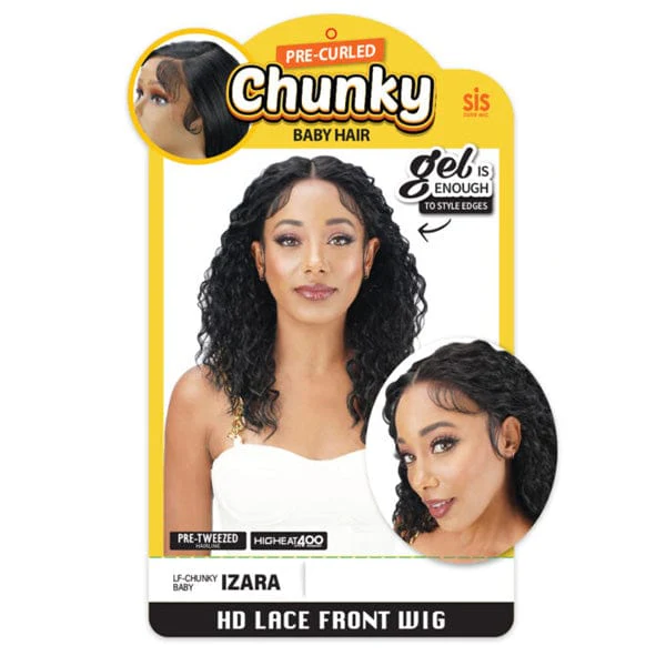 Zury Sis Synthetic Hair Chunky HD Lace Front Wig - IZARA - Image 4