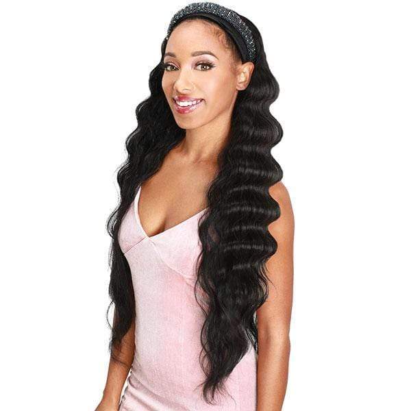 Zury Sis Synthetic Hair Headband Wig - VB H CRIMP 30" - Image 2